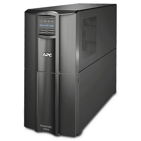 APC Smart-UPS 2200 VA / 1980 W 6 min (22 min @50 %) 230 V Line-InterActive Torni-UPS. L&auml;ht&ouml;liitynn&auml;t 8 x IEC C13 +  1x IEC C19. Monitoimi LCD-n&auml;ytt&ouml;, 99 % hy&ouml;ty