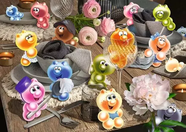 Ravensburger  Gelini set the table -palapeli, 1000 palaa