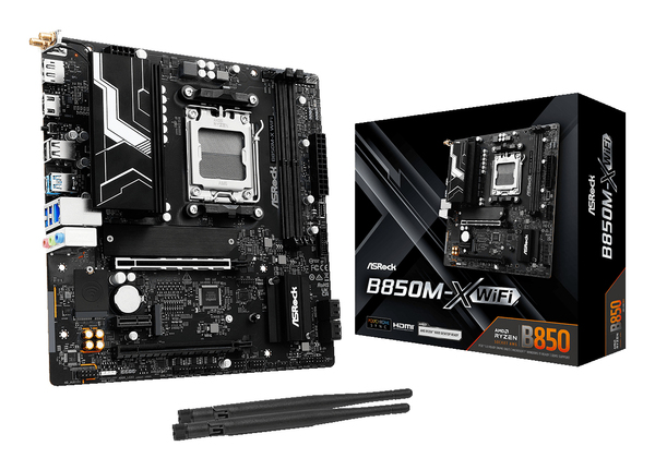 ASROCK B850M-X WiFi AM5 DDR5 mATX - motherboard