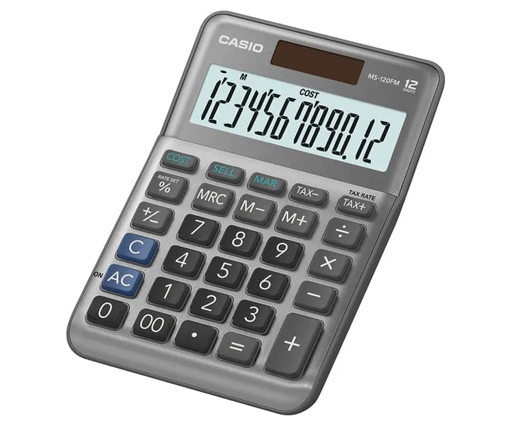 Casio calculator MS-120FM