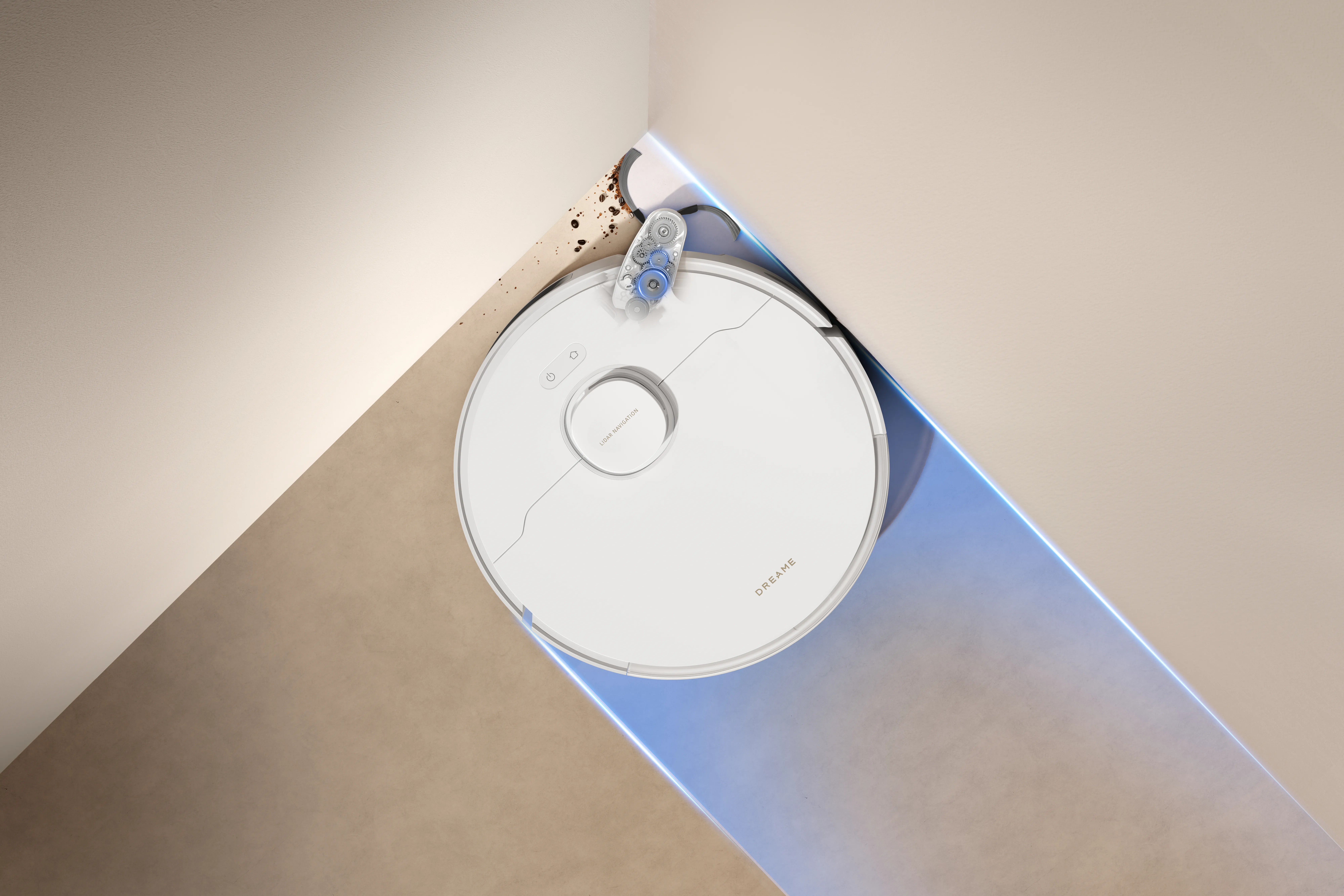 Dreame D20 Pro Robot vacuum cleaner, White