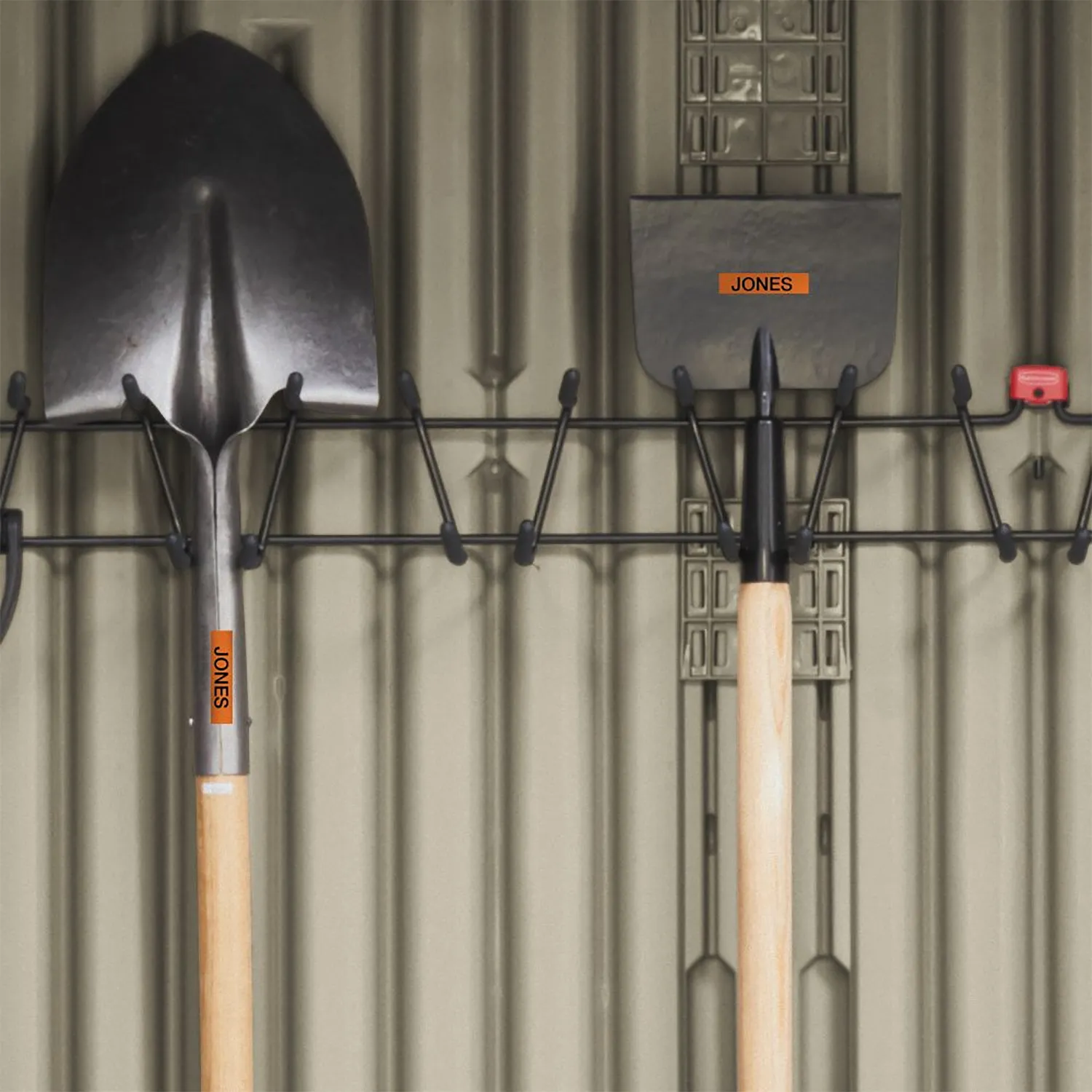 DYMO D1 Durable 12 mm x 3 M, Black on Orange