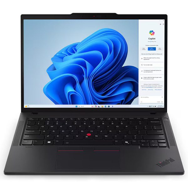 Lenovo ThinkPad T14 G5 14" Intel Ultra 7 155U, 16GB, 512GB, Win 11 Pro - notebook, Black
