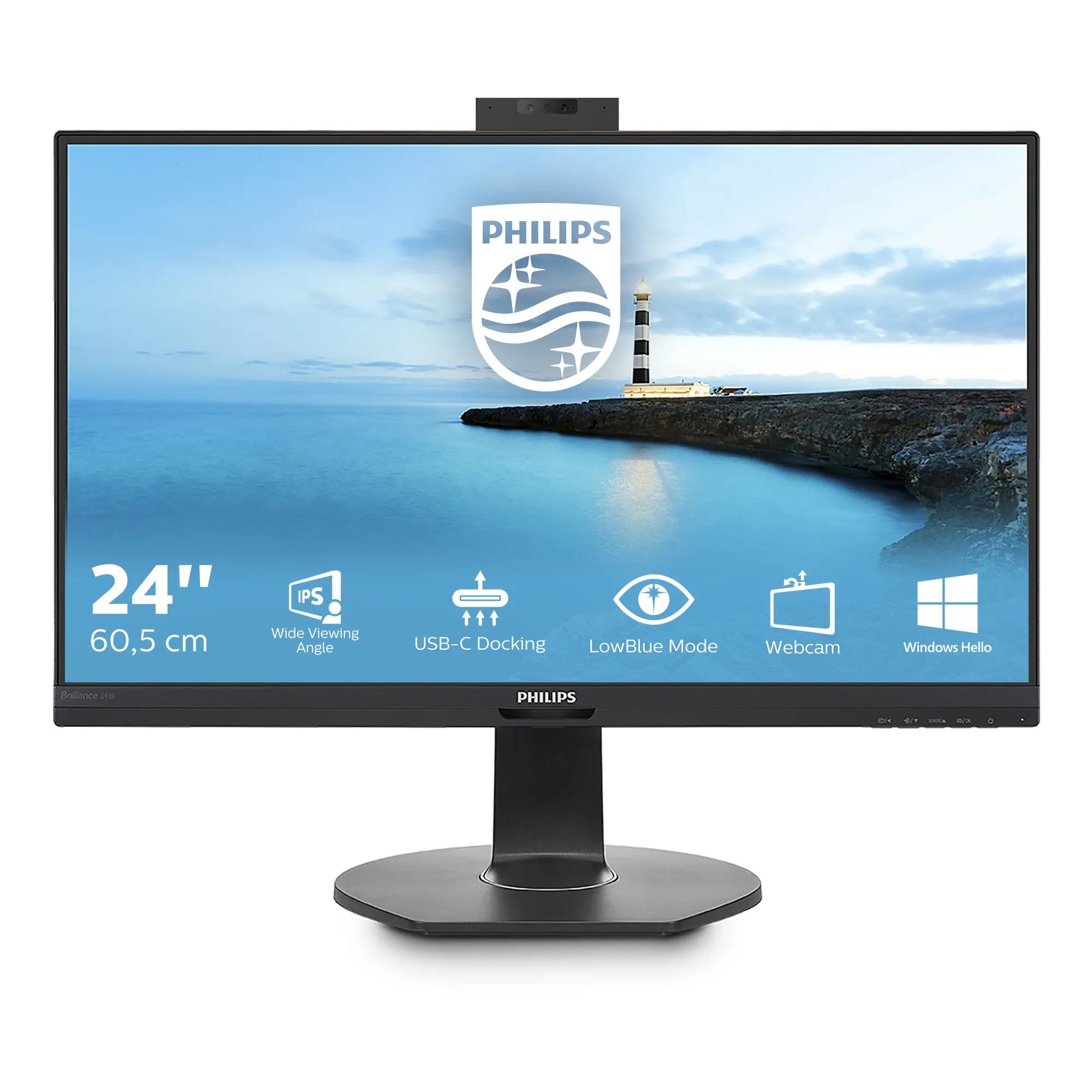 Philips 24&quot; B-Line 241B7QUBHEB, Full HD, IPS -n&auml;ytt&ouml;