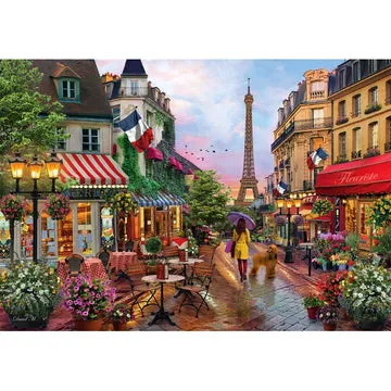Clementoni High Quality Collection Flowers In Paris - puzzle, 1000 pcs