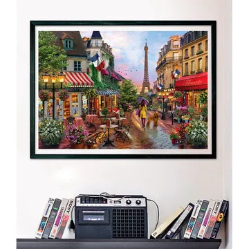 Clementoni High Quality Collection Flowers In Paris - puzzle, 1000 pcs