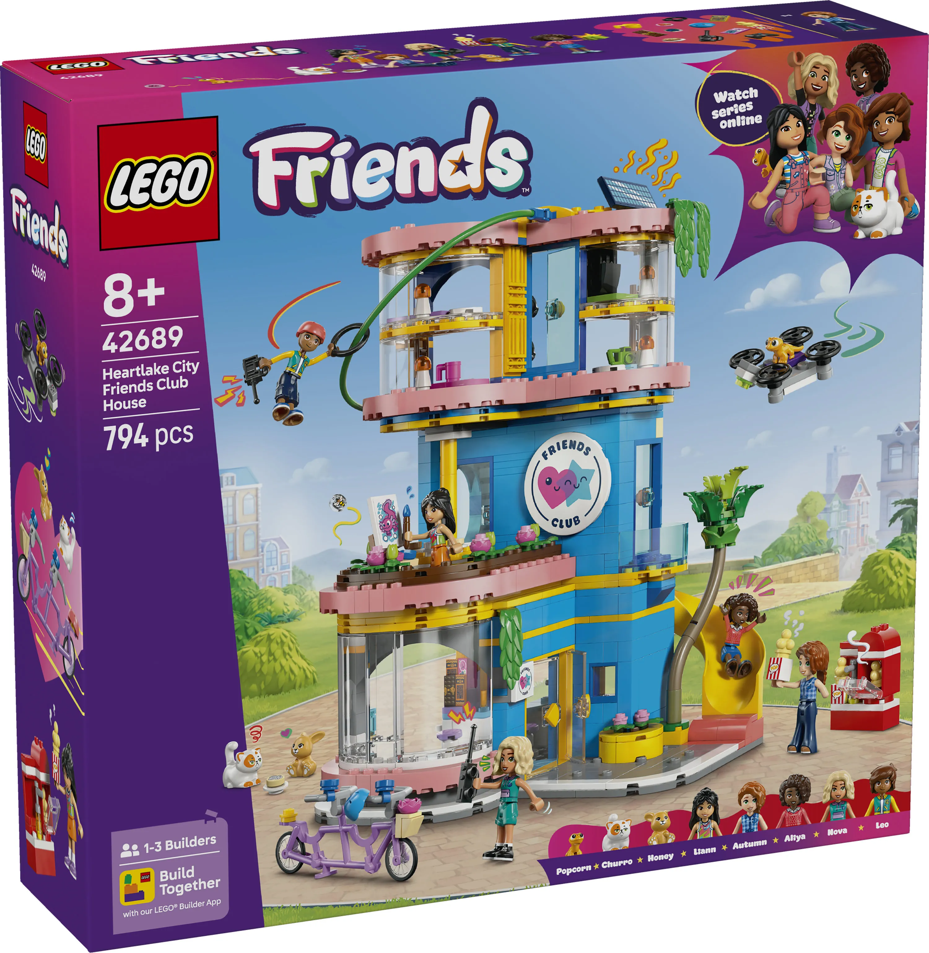 LEGO Friends Heartlake Citys v&auml;nners klubbhus 42689
