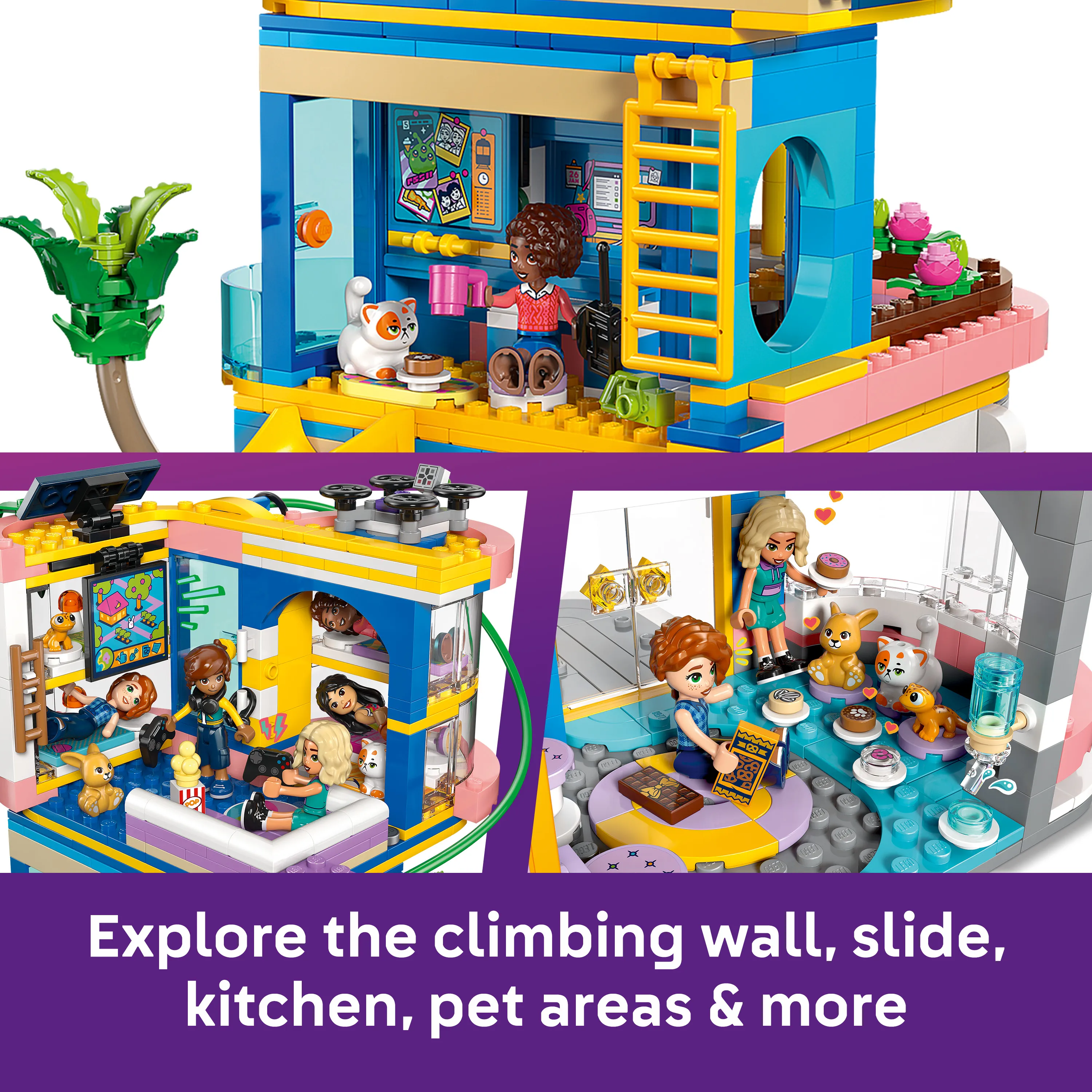 LEGO Friends Heartlake Citys v&auml;nners klubbhus 42689