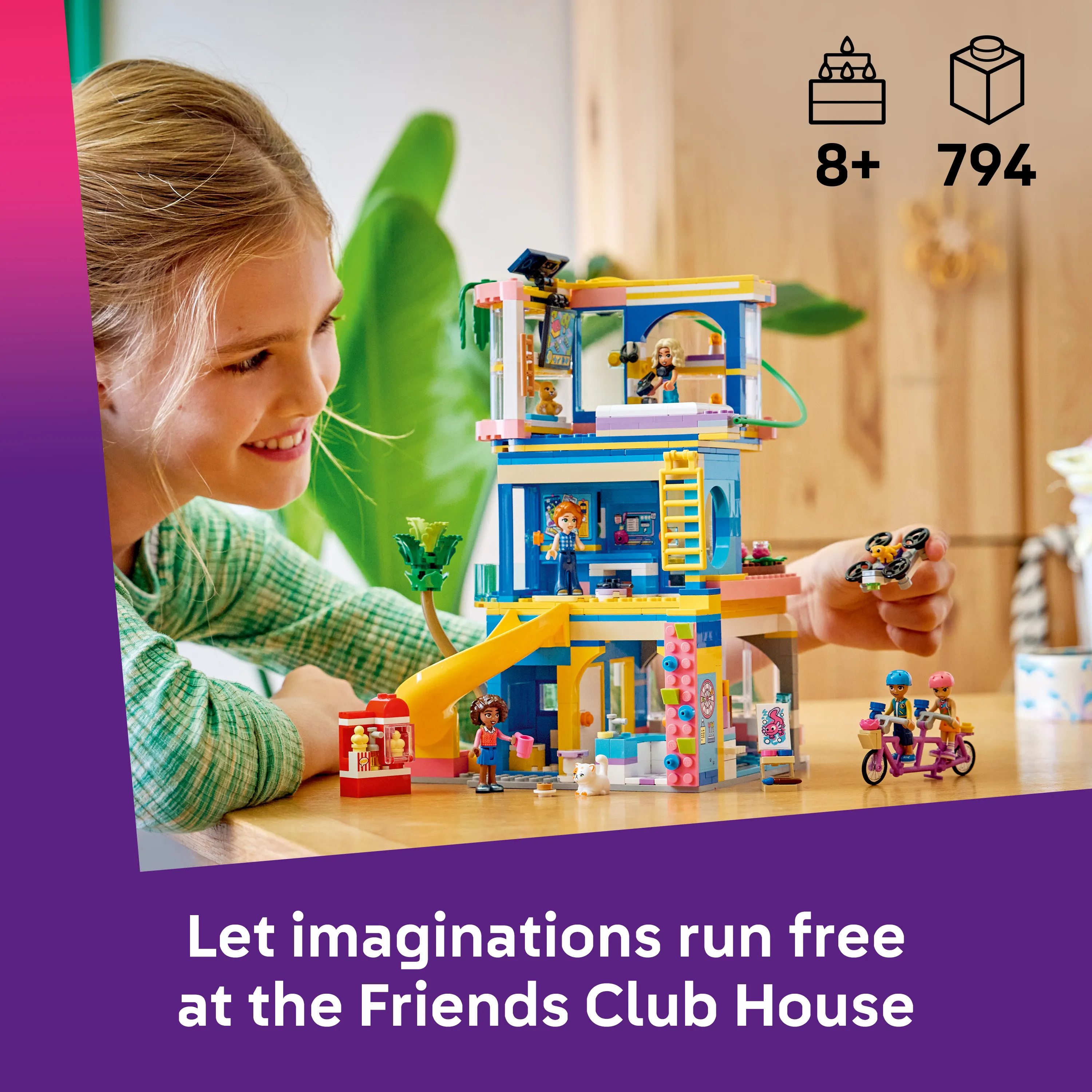 LEGO Friends Heartlake Citys v&auml;nners klubbhus 42689