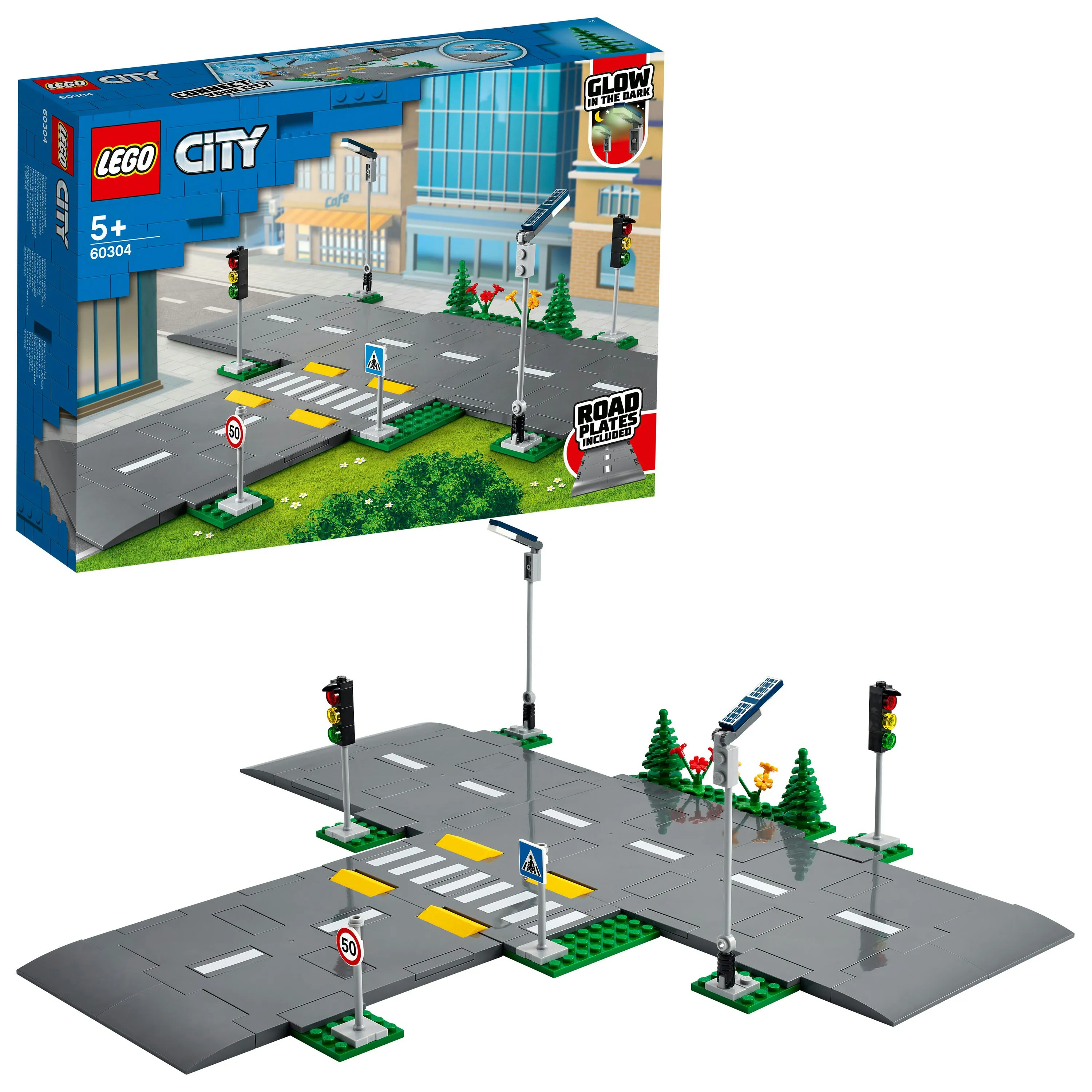 LEGO City Road Plates 60304