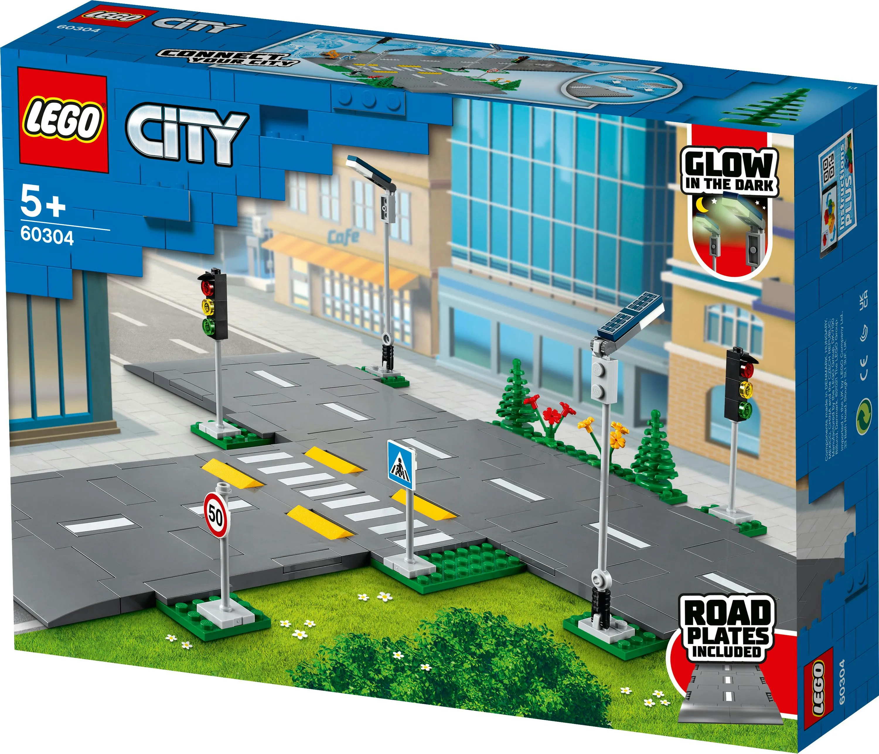 LEGO City Road Plates 60304