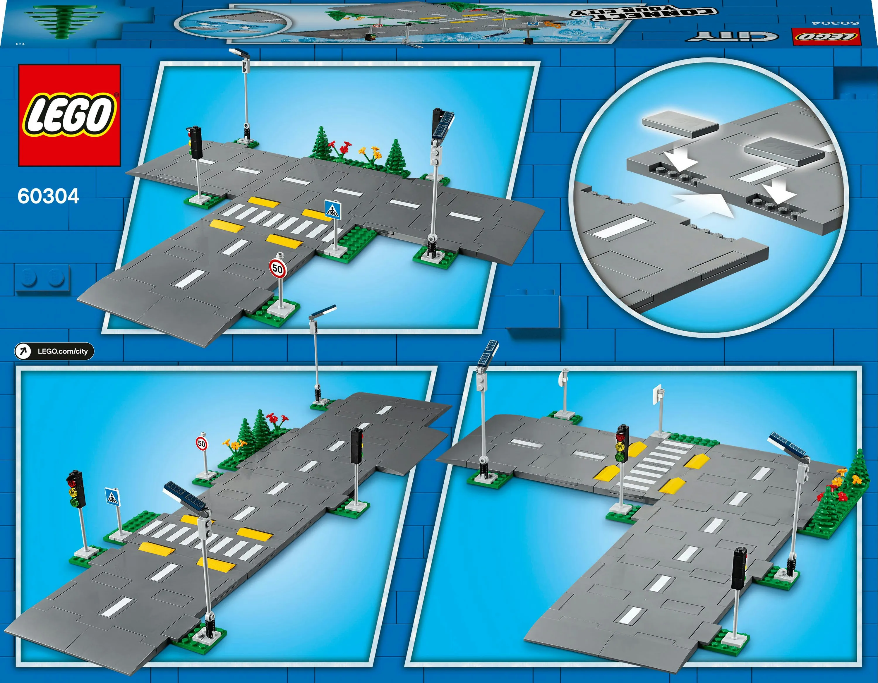 LEGO City Road Plates 60304