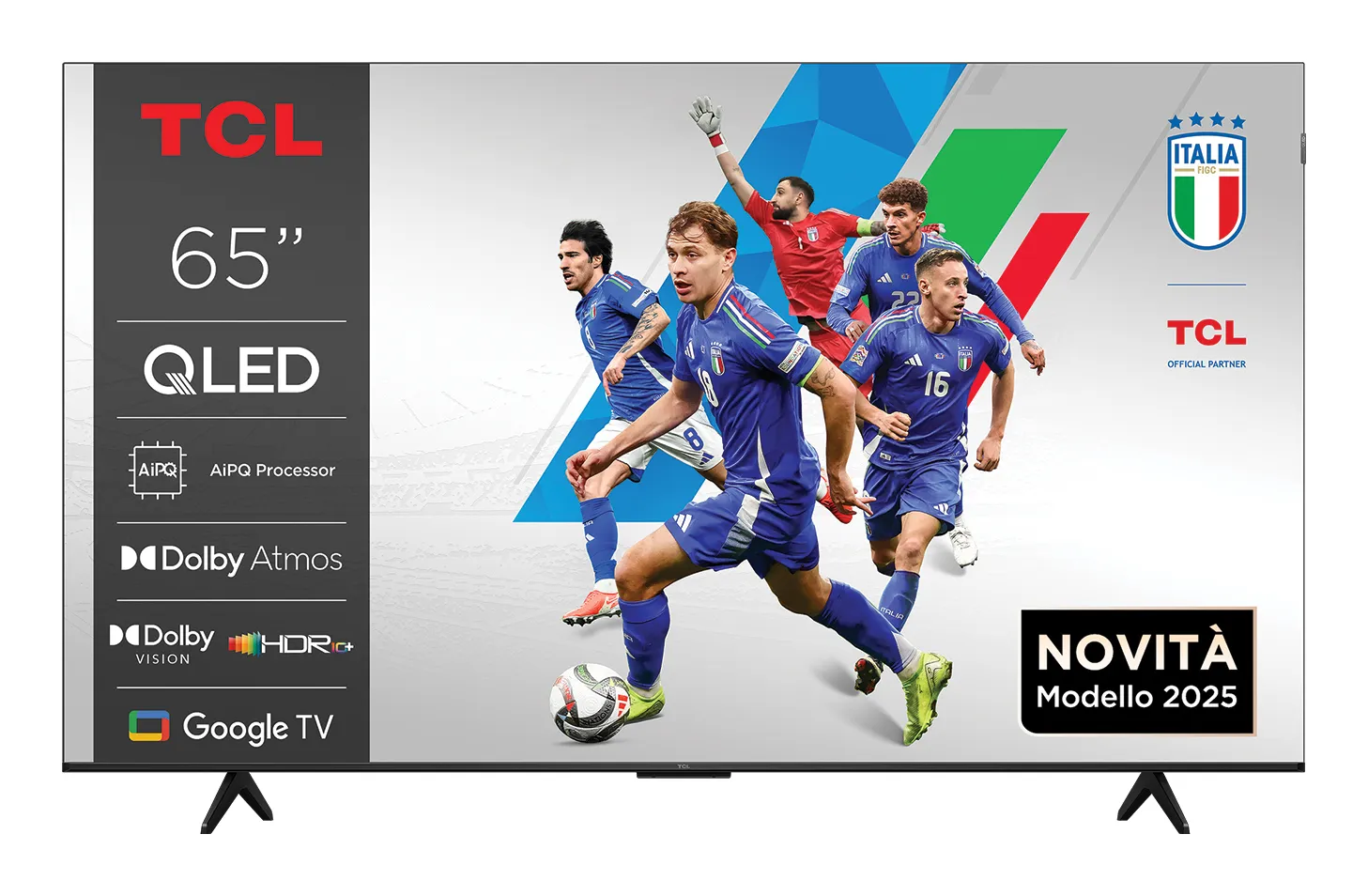 TCL 65P7K 65" 4K QLED Google TV, 60Hz, HDR10+, Dolby Vision, Metallic TCL 65P7K 65" 4K QLED Google TV, 60Hz, HDR10+, Dolby Vision, Metallic