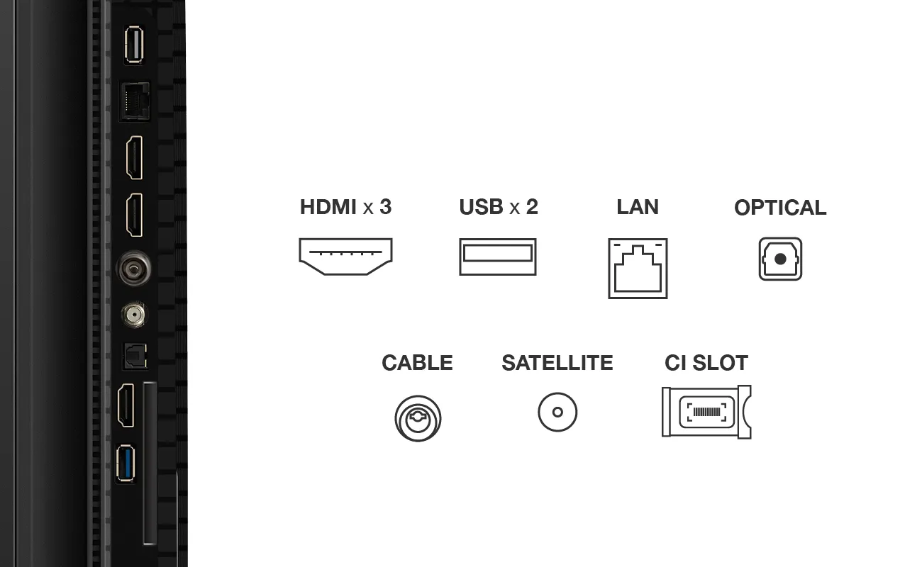 TCL 65P7K 65" 4K QLED Google TV, 60Hz, HDR10+, Dolby Vision, Metallic TCL 65P7K 65" 4K QLED Google TV, 60Hz, HDR10+, Dolby Vision, Metallic