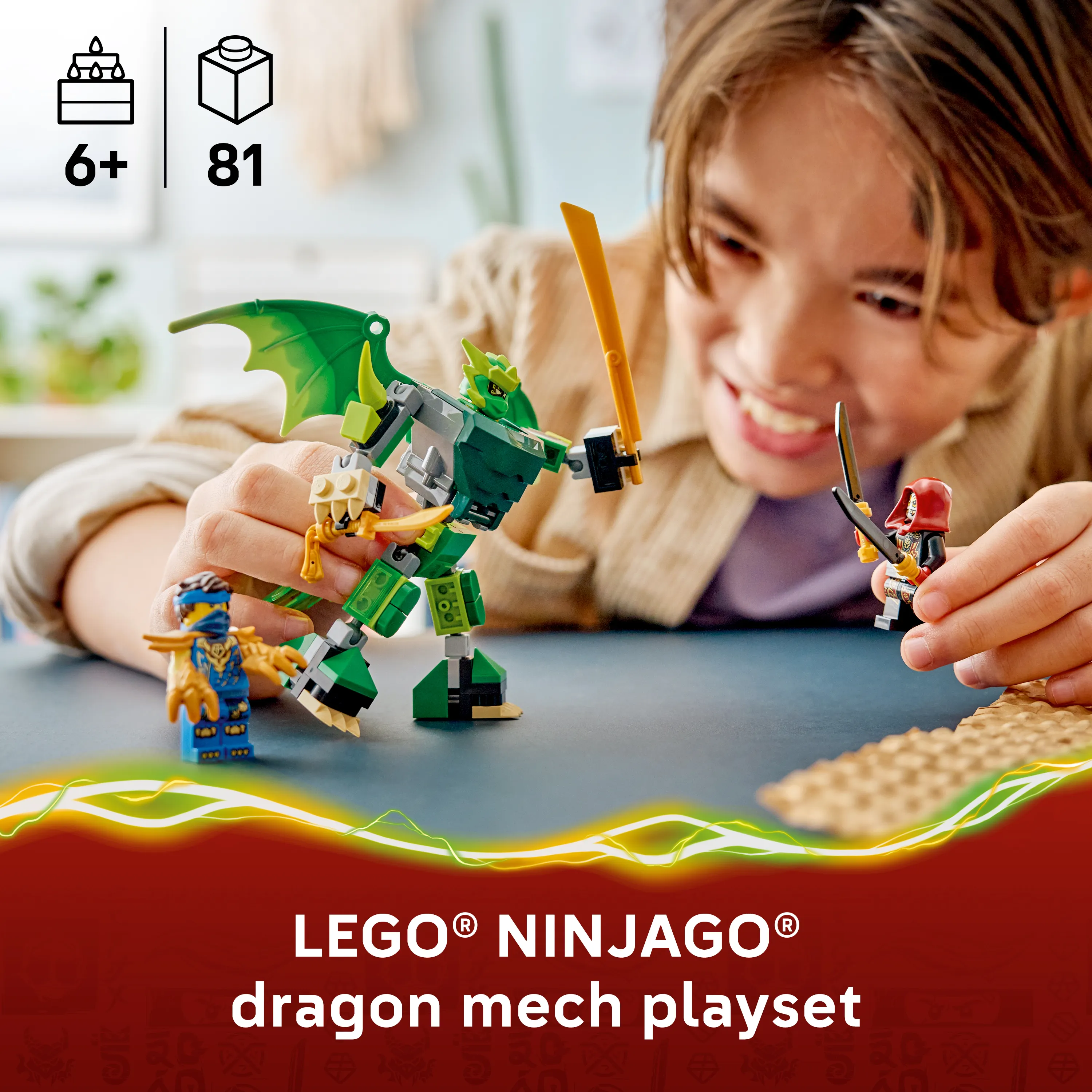 LEGO NINJAGO Lloydin lohik&auml;&auml;rmerobotin taistelupakkaus 71862