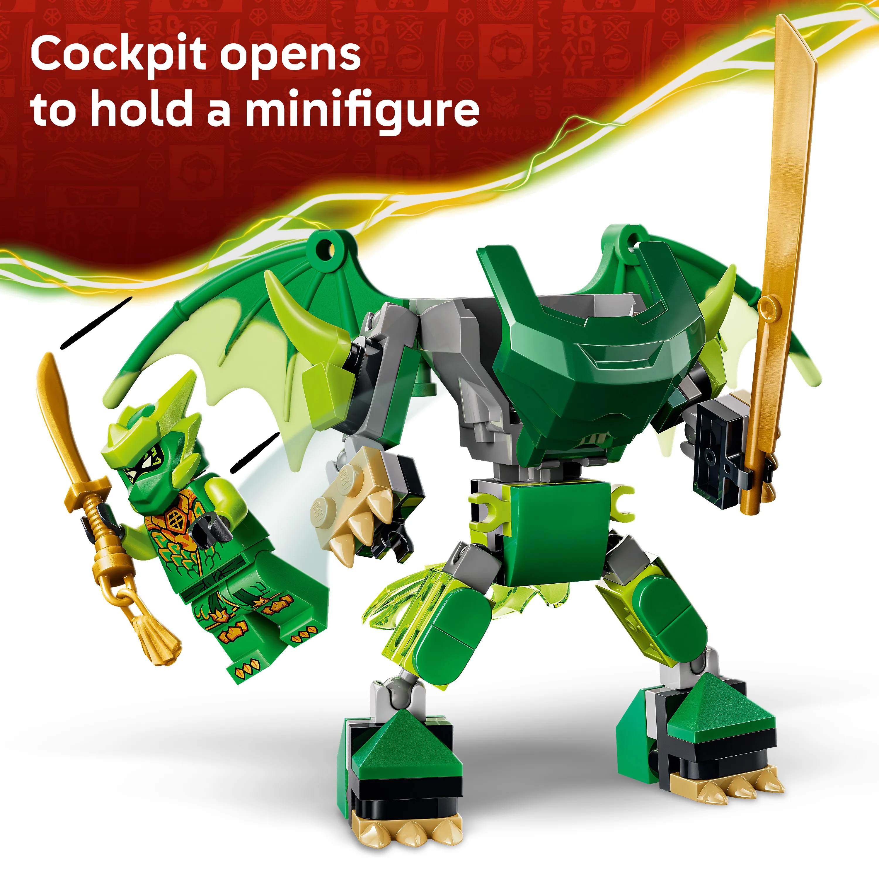 LEGO NINJAGO Lloydin lohik&auml;&auml;rmerobotin taistelupakkaus 71862