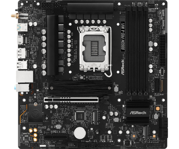 ASRock B860M Pro-A WiFi 6E LGA 1851 mATX DDR5 - motherboard