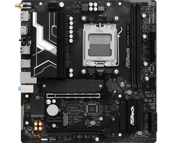 ASROCK B850M-X WiFi AM5 DDR5 mATX - moderkort