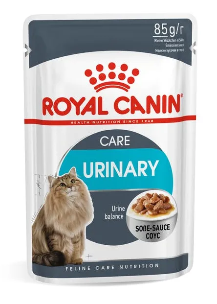 Royal Canin Urinary Care in Gravy, Wet food for cats, Adult, 12 x 85g