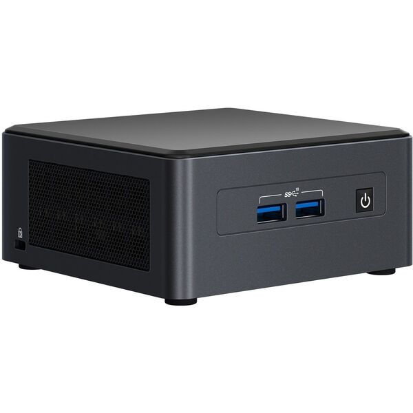 ASUS NUC 11 PRO Barebone BNUC11TNHI30L00 (Intel Core i3, tall, dual LAN, AC adapter, no cord)