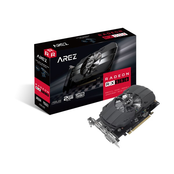 Asus Radeon RX 550 2GB - Grafikkort