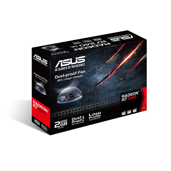 Asus Radeon R7 240 2GB -n&auml;yt&ouml;nohjain
