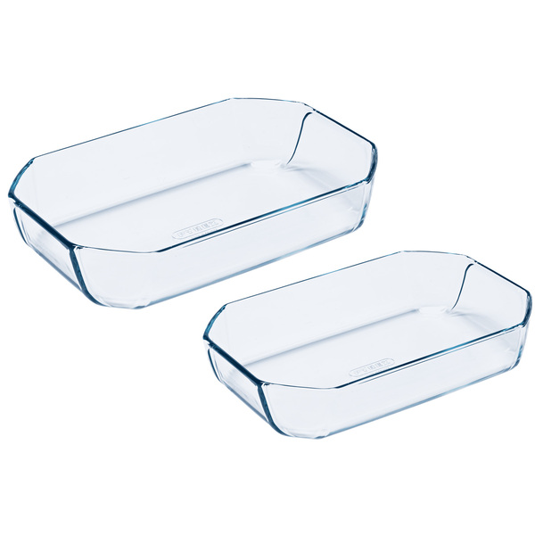 Pyrex Rekt. Glasform - 3,2L 2,6L 2set Inspiration