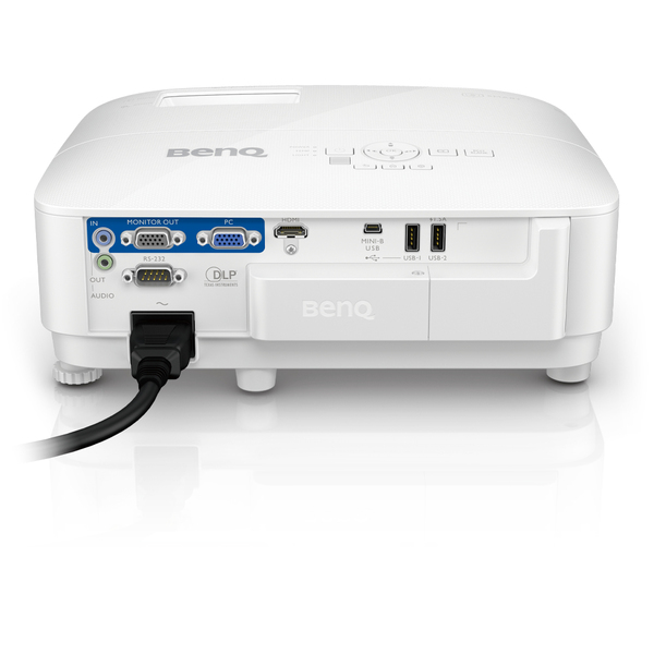 BenQ EW600, DLP, 3600AL, 29dB (eco), 1.55-1.7:1, 2,5kg, Wi-Fi dongle incl.