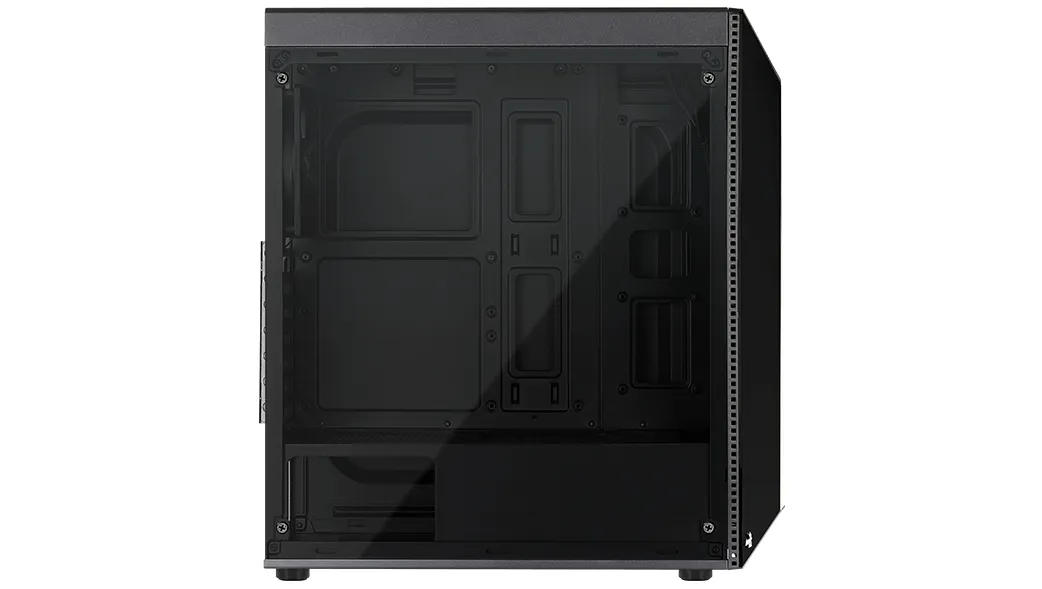 AeroCool Shard RGB Midi-Tower Case with window and RGB lighting, Black