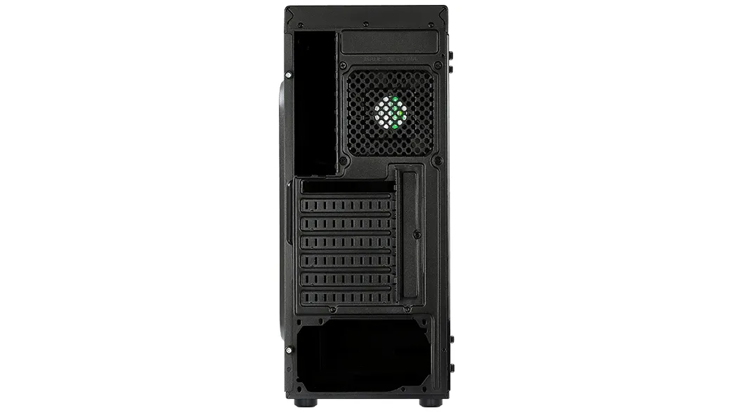 AeroCool Shard RGB Midi-Tower Case with window and RGB lighting, Black