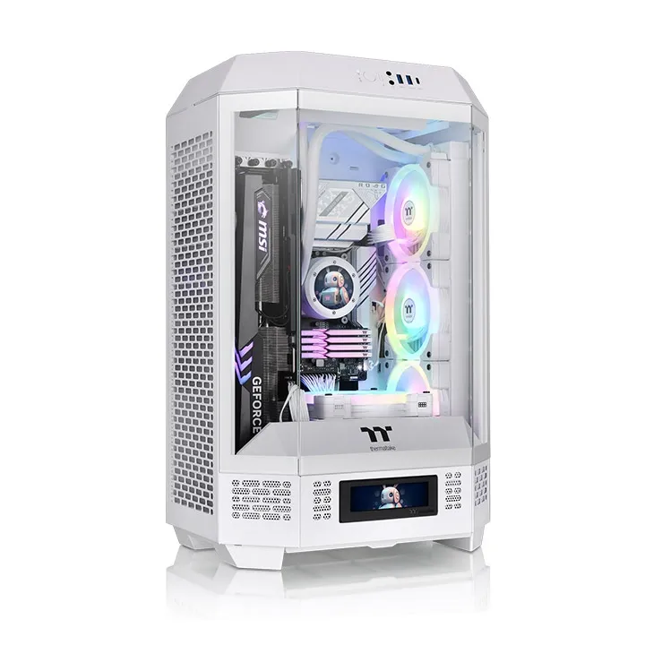 Thermaltake The Tower 300 Micro Tower Chassis Snow White