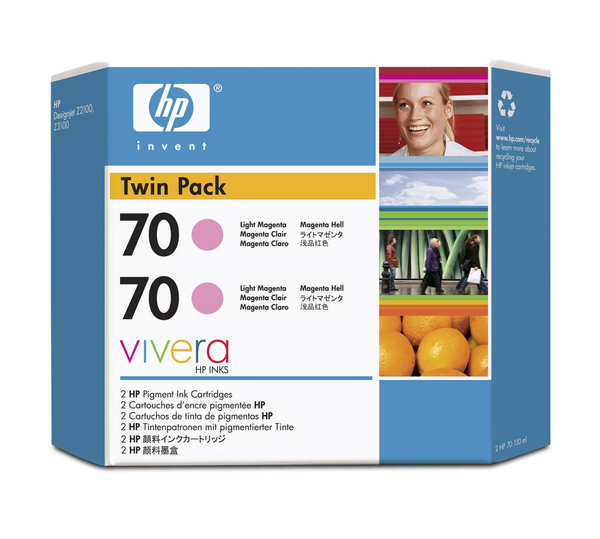 Ink Light Magenta 2-Pack 130ml