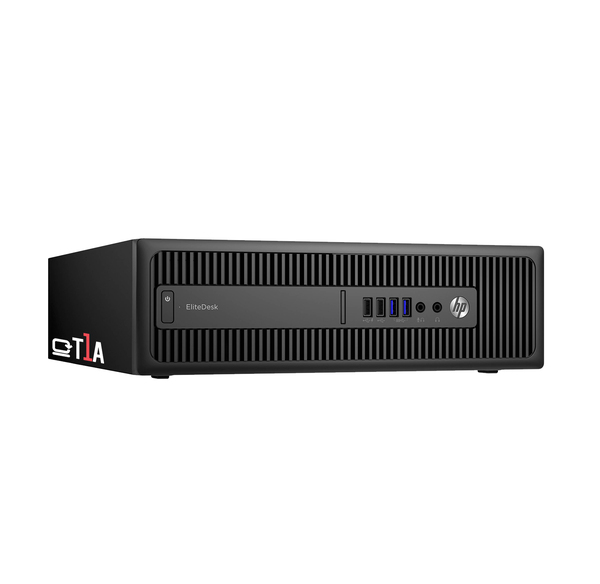 HP Elitedesk 800 G2 SFF Intel i5-6500, 8 Gt RAM, 240 Gt SSD, Windows 10 Pro - tietokone