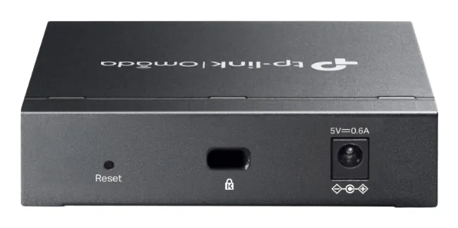 TP-Link Omada ES205G - 5-port Gigabit Managed Switch, Black