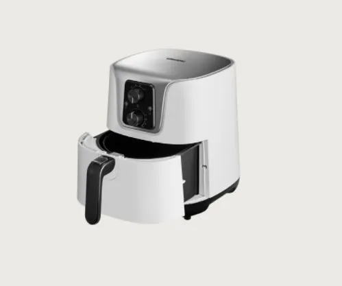 Grundig FRY 6840, hot air fryer (white/silver)