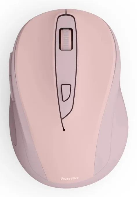 Hama WM-400 Wireless Ergonomic Mouse, Pink
