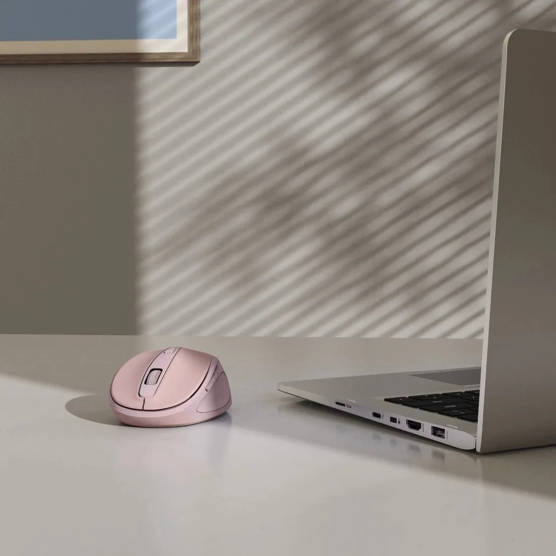 Hama WM-400 Wireless Ergonomic Mouse, Pink