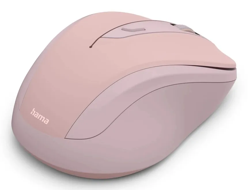 Hama WM-400 Wireless Ergonomic Mouse, Pink