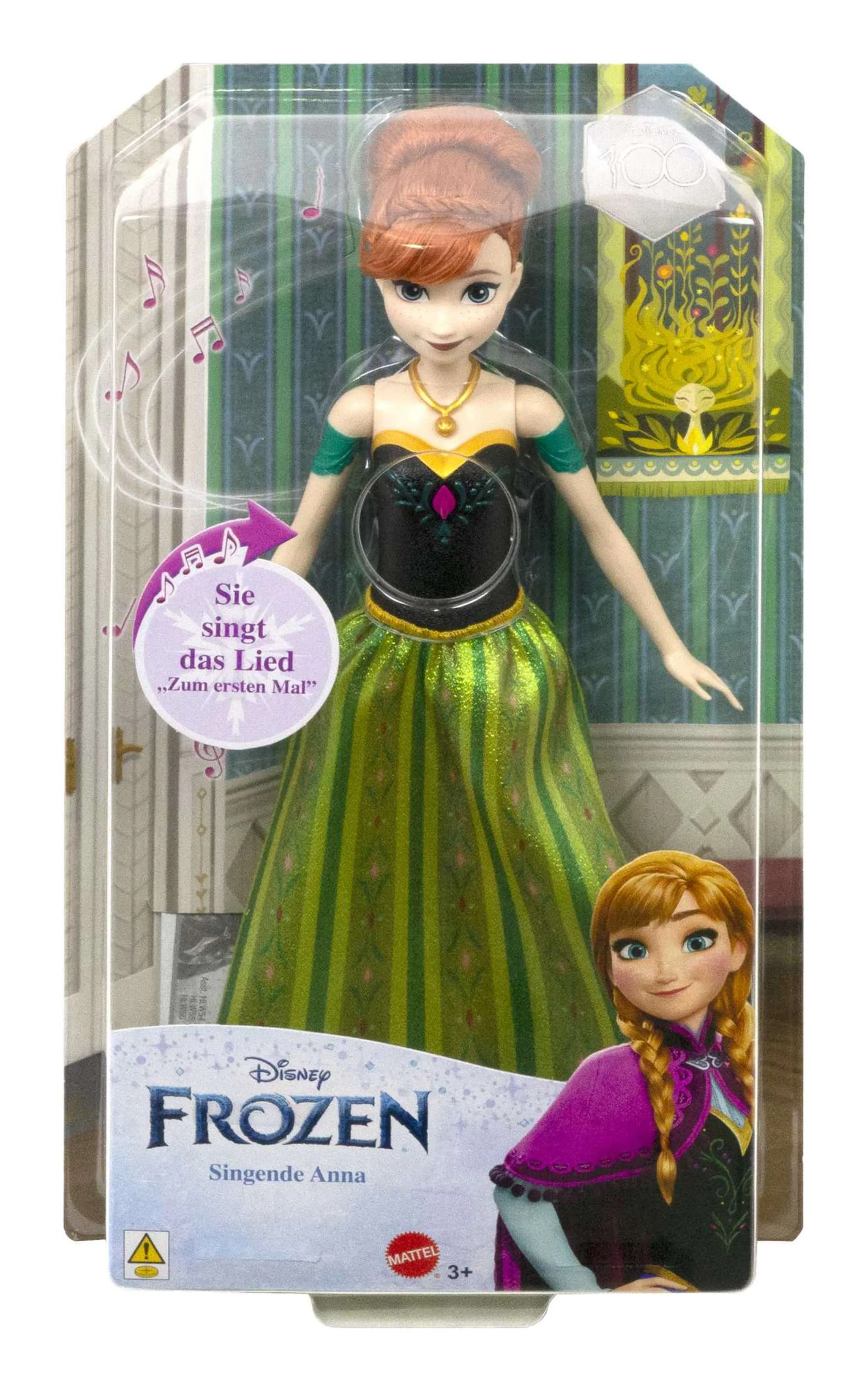 Mattel Disney Frozen Singing Anna Doll