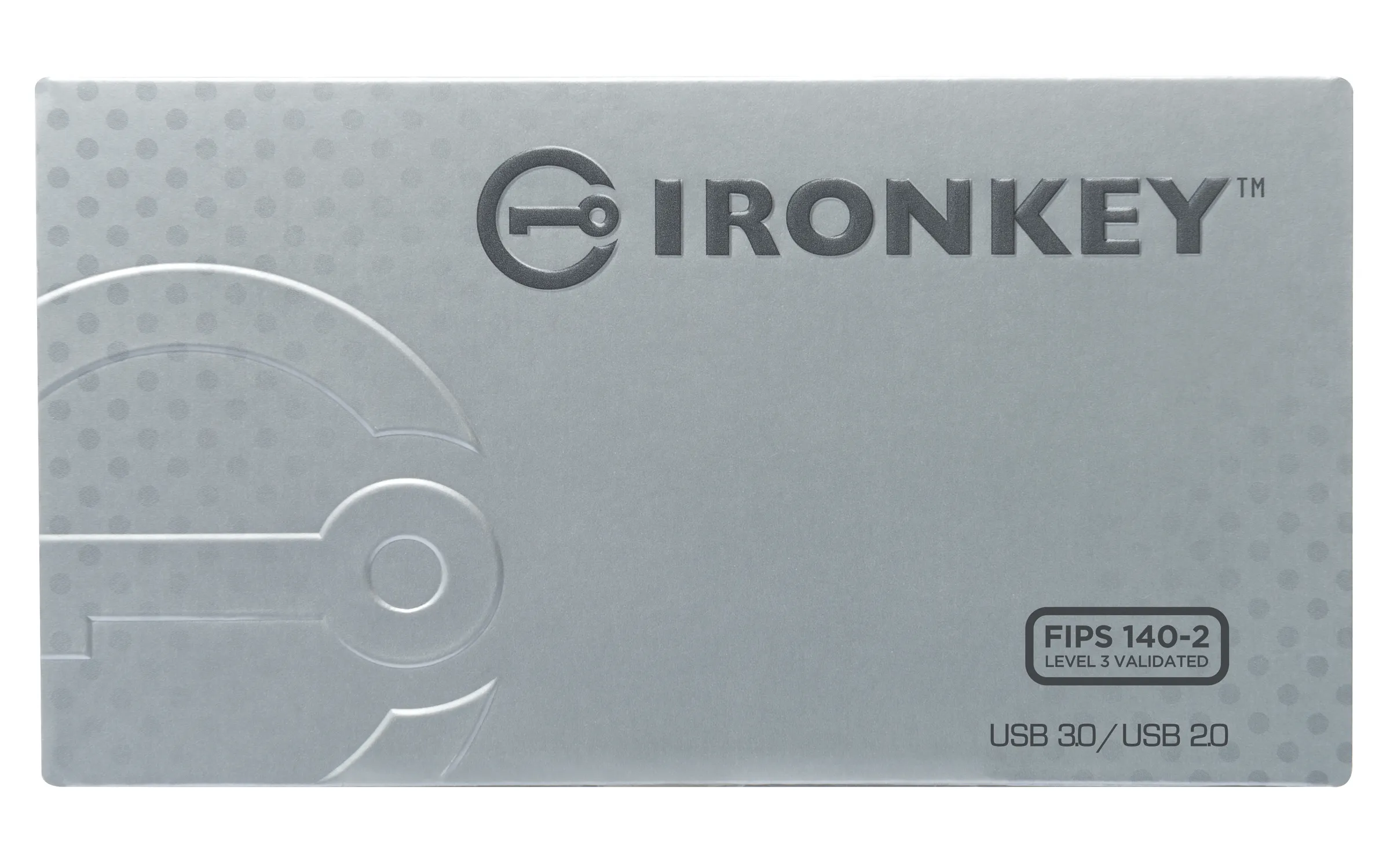 Kingston IronKey S1000 USB 3.2 Gen 1 4 GB USB-minne, silver