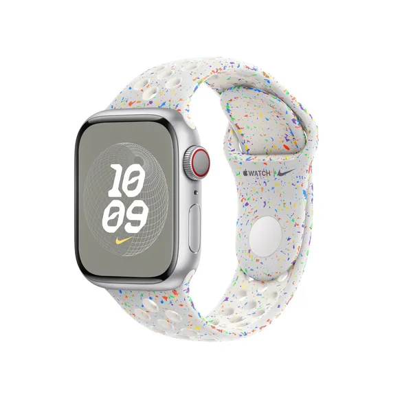 Apple Watch 41 mm - Nike Sportband, Pure Platinum M/L