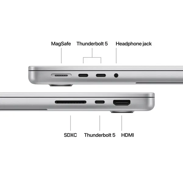 Apple MacBook Pro 14&quot; M4 Pro (12/16) 24 GB, 512 GB - b&auml;rbar dator, Silver, MX2E3