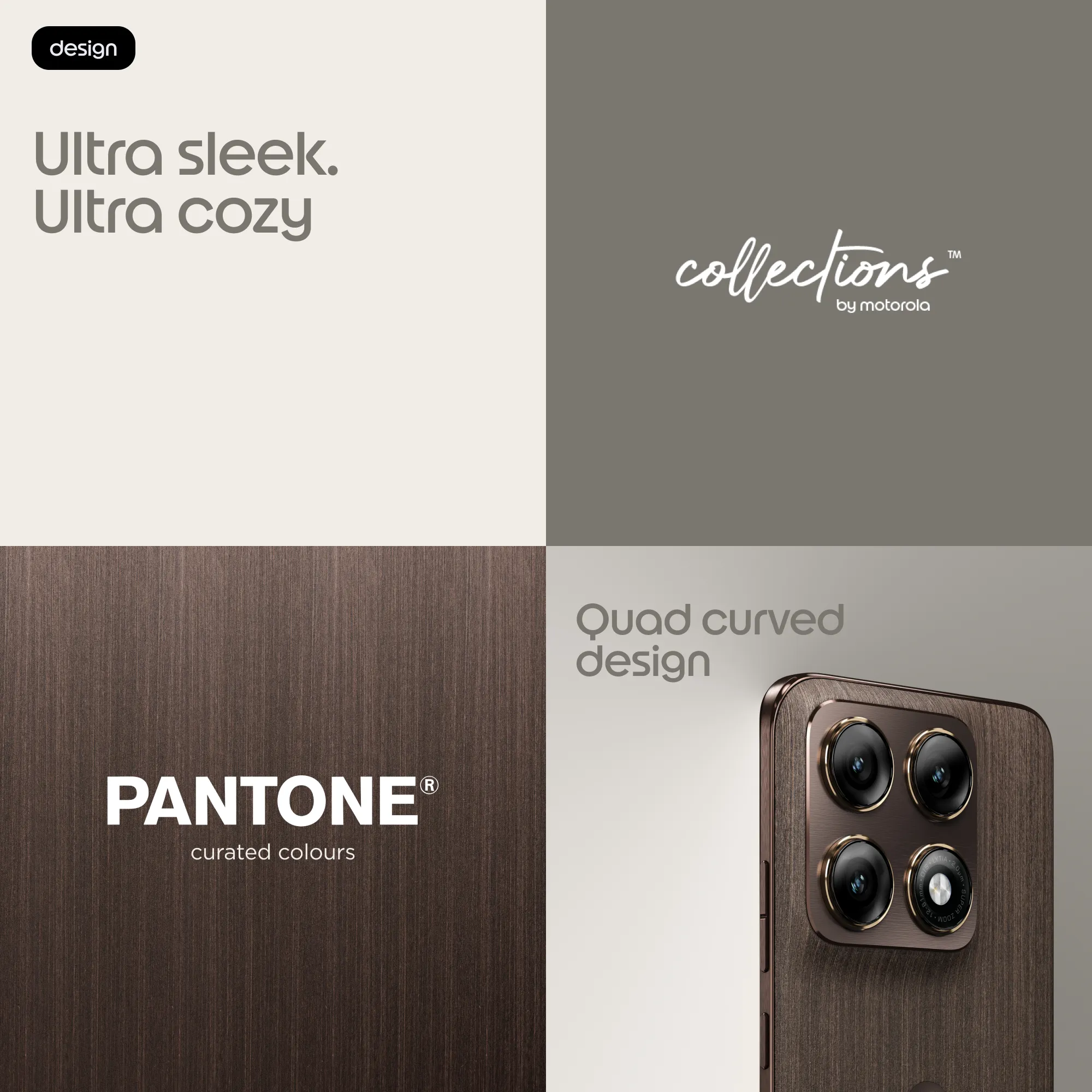Motorola Edge 70 Pro 8/256GB, Pantone Chicory Coffee