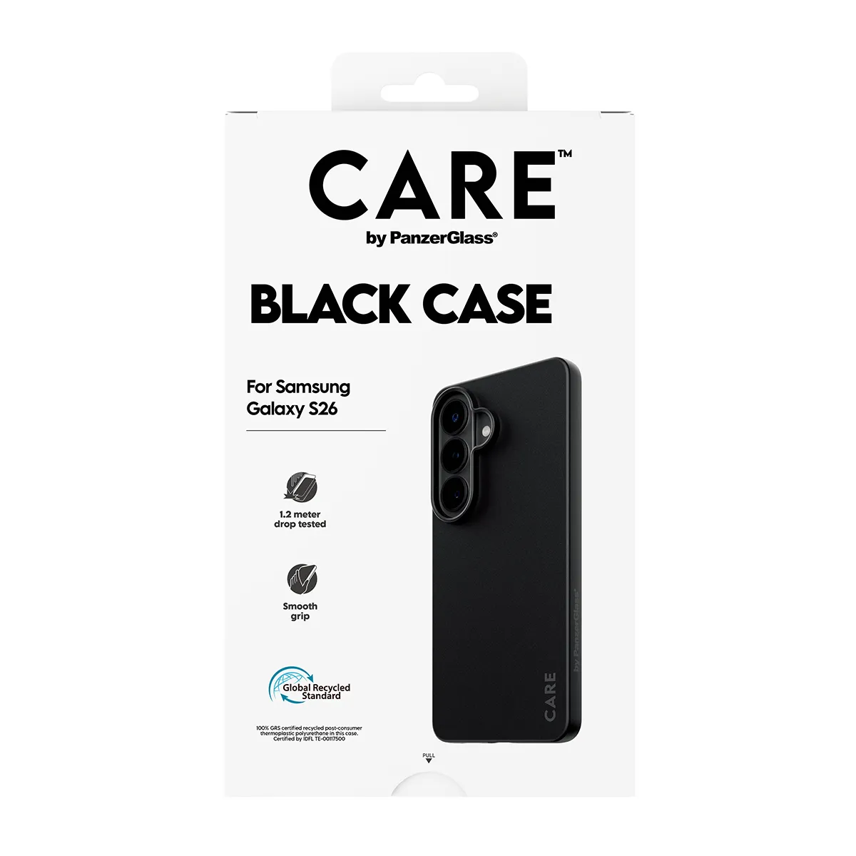 CARE by PanzerGlass Samba Case for Galaxy S26, Black