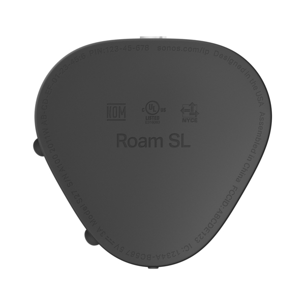 Sonos Roam SL 2.0 Wi-Fi, Bluetooth Portable speaker, Black