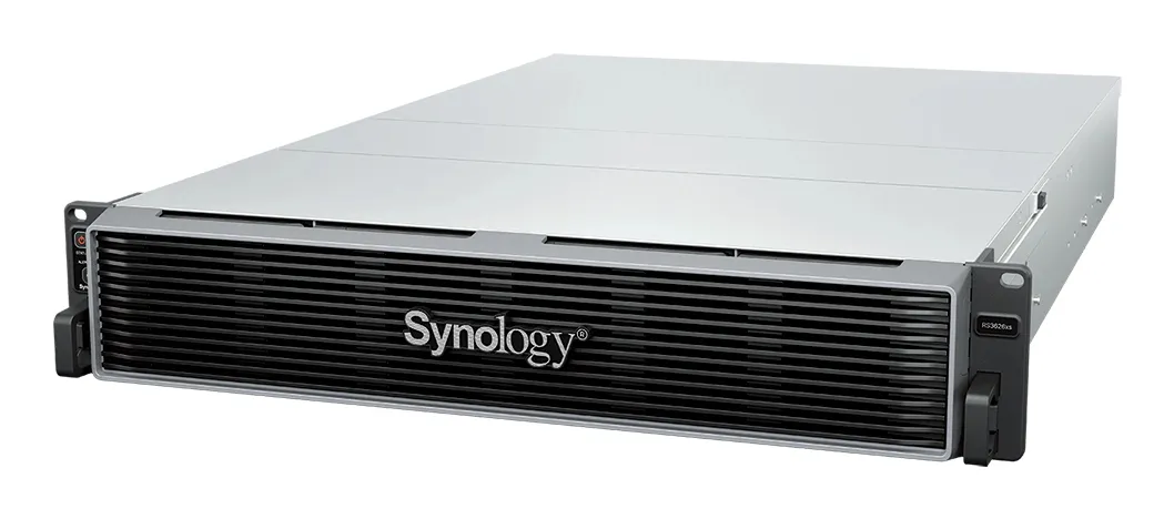 Synology RackStation RS3626xs - Verkkotallennuslaite, Musta