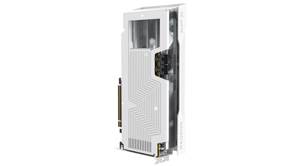 XFX Radeon RX 9070 GRE Swift White Triple Fan 12 Gt -n&auml;yt&ouml;nohjain