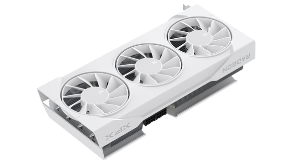 XFX Radeon RX 9070 GRE Swift White Triple Fan 12 Gt -n&auml;yt&ouml;nohjain