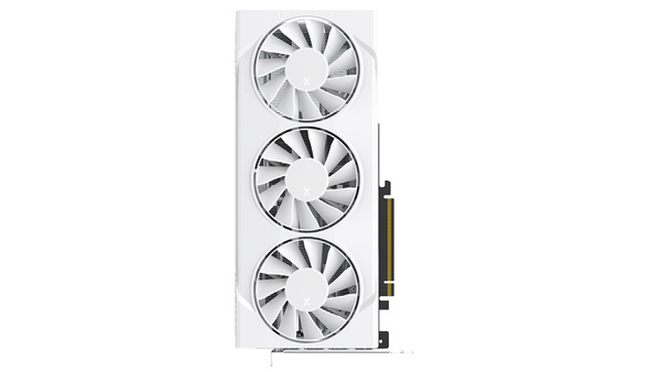 XFX Radeon RX 9070 GRE Swift White Triple Fan 12 Gt -n&auml;yt&ouml;nohjain