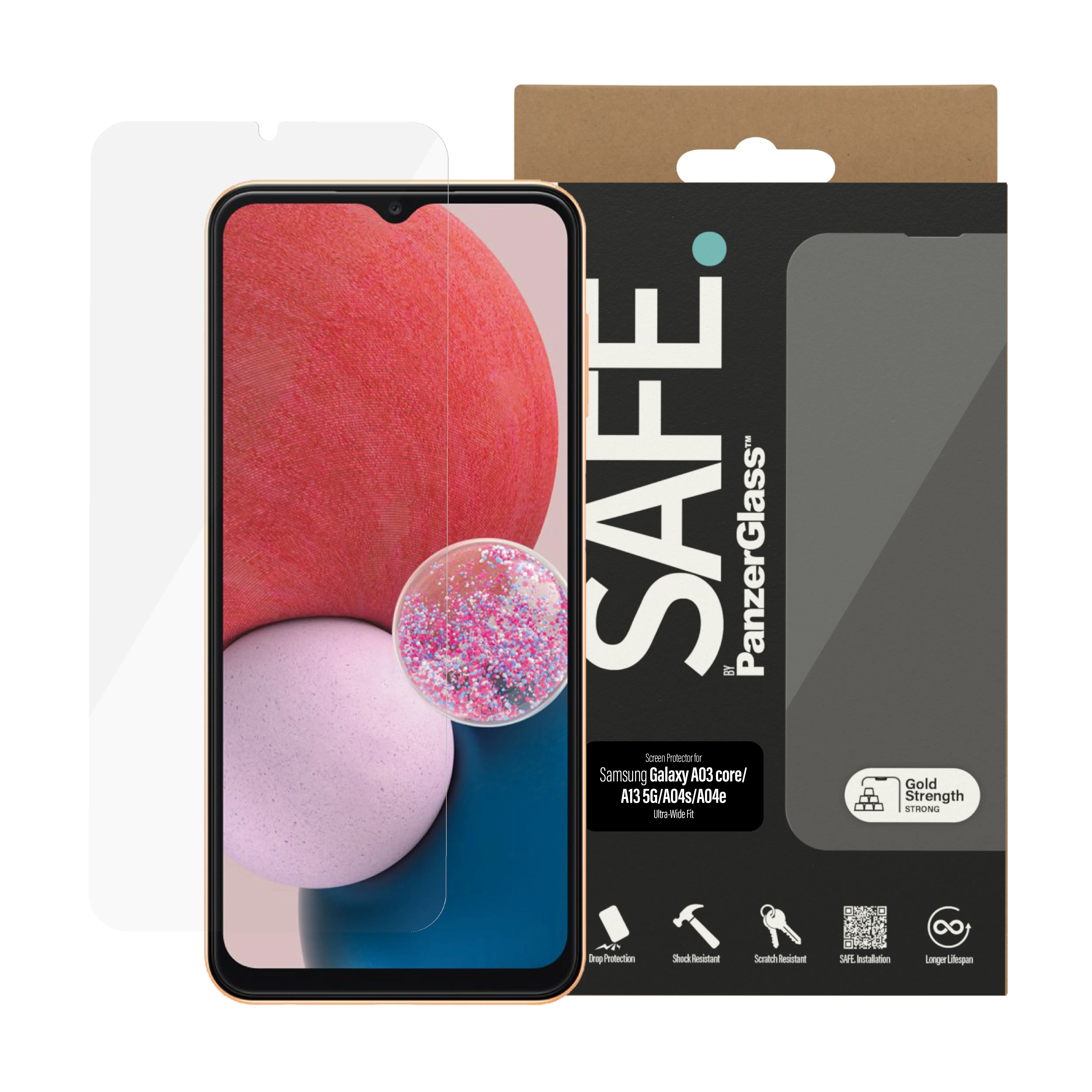 PanzerGlass SAFE Case Friendly, Galaxy A13 5G - sk&auml;rmskydd